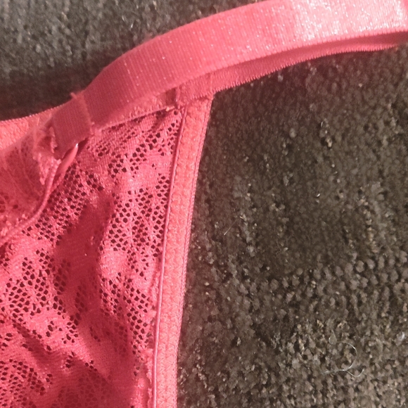 Free People Red Lace Intimates - Picture 3 of 3